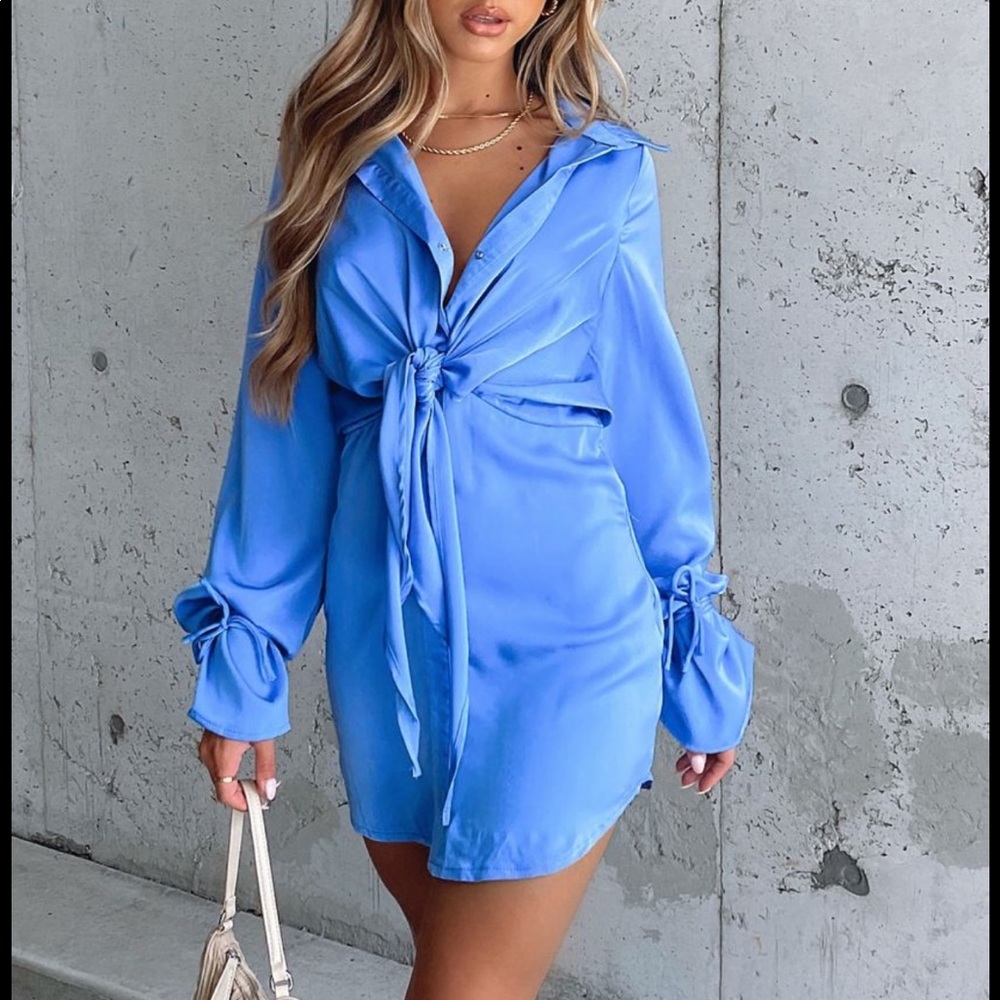 Split Second Mini dress